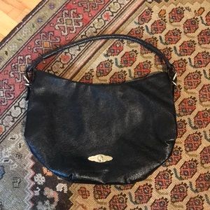 Elliott Lucca black leather purse